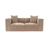 Sora 2-Sitzer Sofa aus Leinen, 190x65 cm - ZEN ZONE Furniture