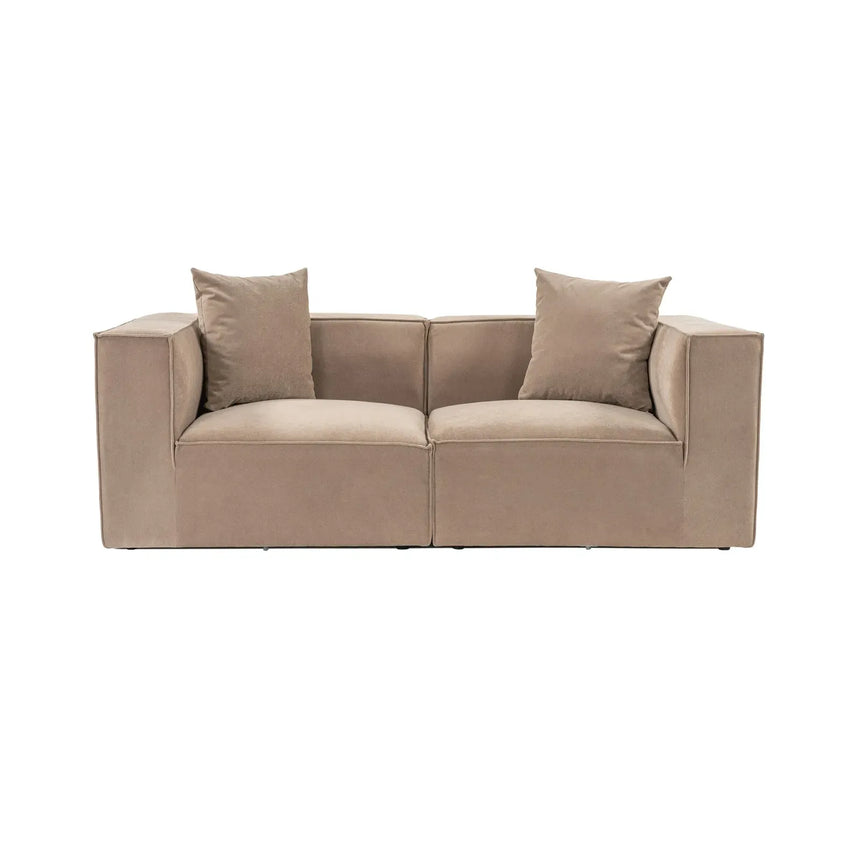 Sora 2-Sitzer Sofa aus Leinen, 190x65 cm - ZEN ZONE Furniture