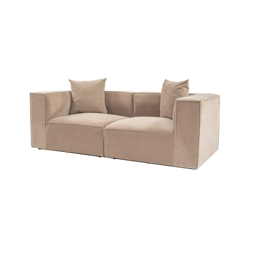 Sora 2-Sitzer Sofa aus Leinen, 190x65 cm - ZEN ZONE Furniture