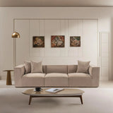 Sora 3-Sitzer Sofa in Cappuccino, 270x65 cm von Atelier Del Sofa – Bild 1