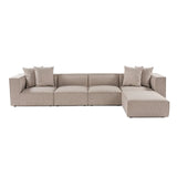 Sora Ecksofa, Rechte Seite, 350x190 cm - ZEN ZONE Furniture