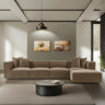 Sora Ecksofa, Rechte Seite, in Braun, 350x190 cm von Atelier Del Sofa – Bild 1