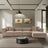 Sora Ecksofa, Rechte Seite, in Cappuccino, 350x190 cm von Atelier Del Sofa – Bild 1