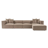 Sora Ecksofa, Rechte Seite, 350x190 cm - ZEN ZONE Furniture