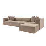 Sora Ecksofa, Rechte Seite, 350x190 cm - ZEN ZONE Furniture