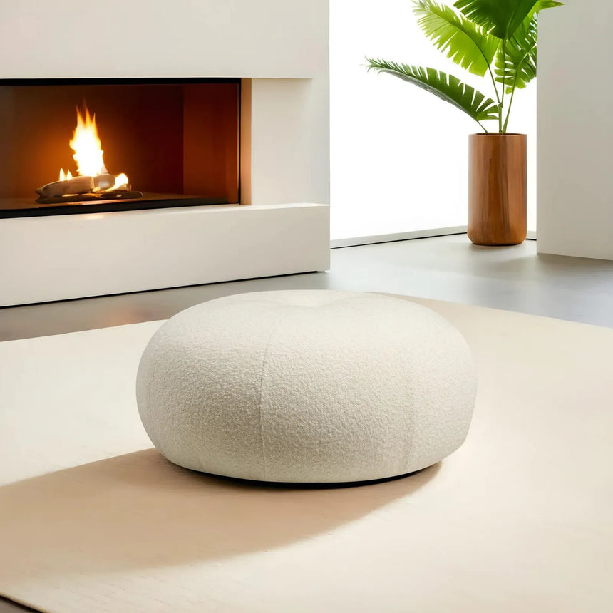 Tina Pouf aus Stoff, 55x35 cm von Atelier Del Sofa – Bild 2