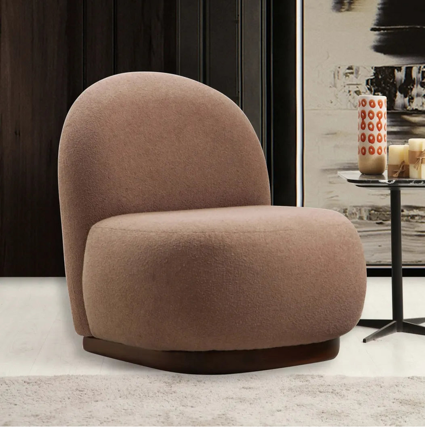 Tina Sessel in Cappuccino, 85x75 cm von Atelier Del Sofa – Bild 1
