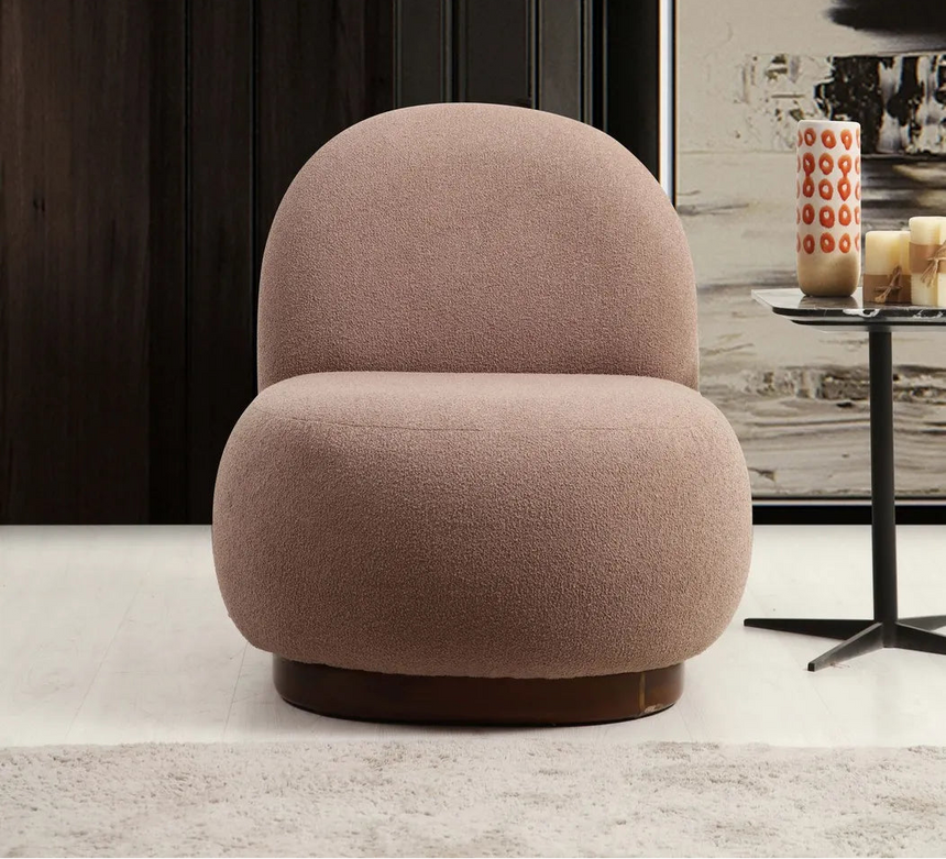 Tina Sessel in Cappuccino, 85x75 cm von Atelier Del Sofa – Bild 2
