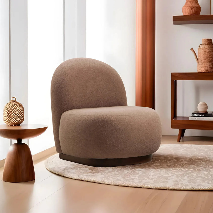 Tina Sessel in Cappuccino, 85x75 cm von Atelier Del Sofa – Bild 3