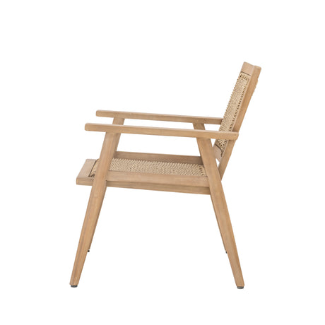 Sorrento Loungesessel, Natur, FSC®100%, Acacia - ZEN ZONE Furniture
