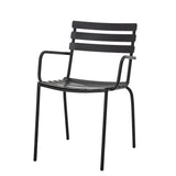 Monsi Gartenstuhl, Schwarz, Verzinktes Metall - ZEN ZONE Furniture