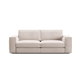 Pola 3-Sitzer Sofa aus Samt oder Strukturstoff, 236x103 cm - ZEN ZONE Furniture