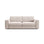Pola 3-Sitzer Sofa aus Samt oder Strukturstoff, 236x103 cm - ZEN ZONE Furniture