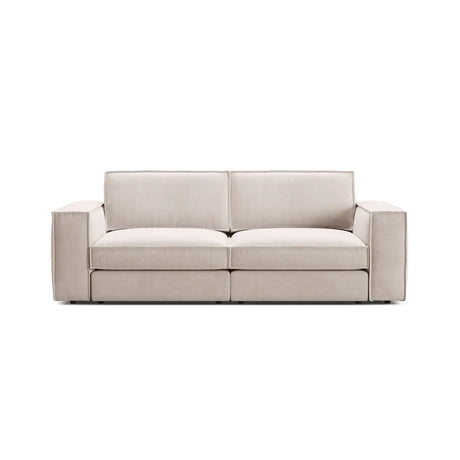 Pola 3-Sitzer Sofa aus Samt oder Strukturstoff, 236x103 cm - ZEN ZONE Furniture