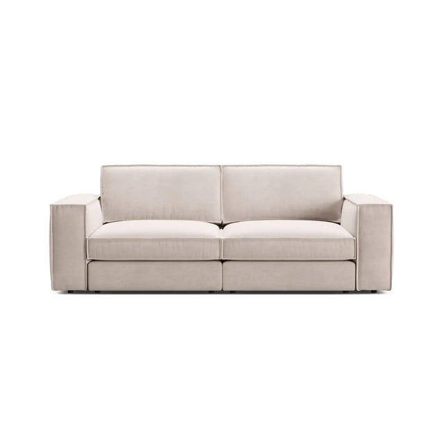 Pola 3-Sitzer Sofa aus Samt oder Strukturstoff, 236x103 cm - ZEN ZONE Furniture