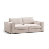 Pola 3-Sitzer Sofa aus Samt oder Strukturstoff, 236x103 cm - ZEN ZONE Furniture