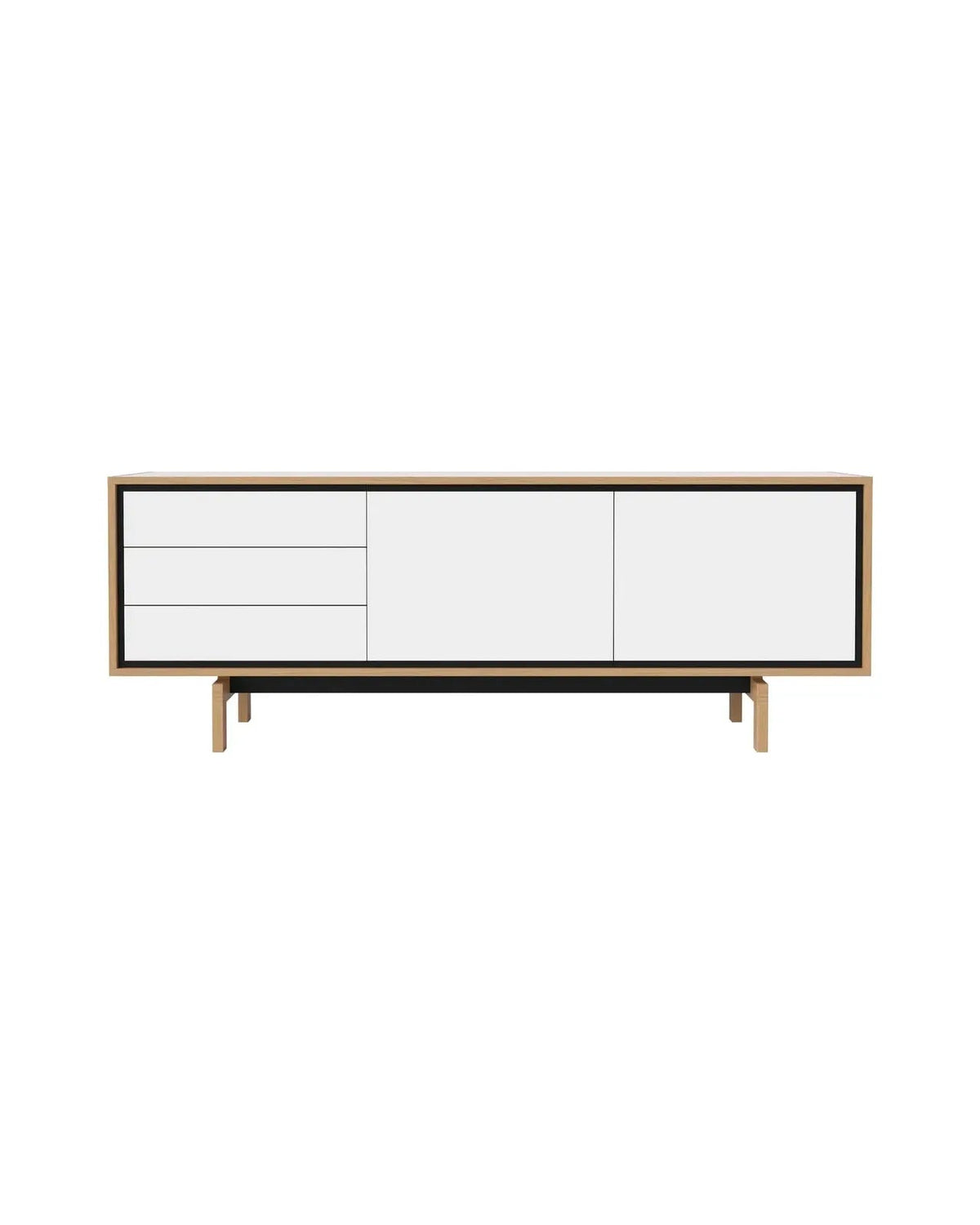 Floow Sideboard aus Eiche, geölt, 202x50 cm