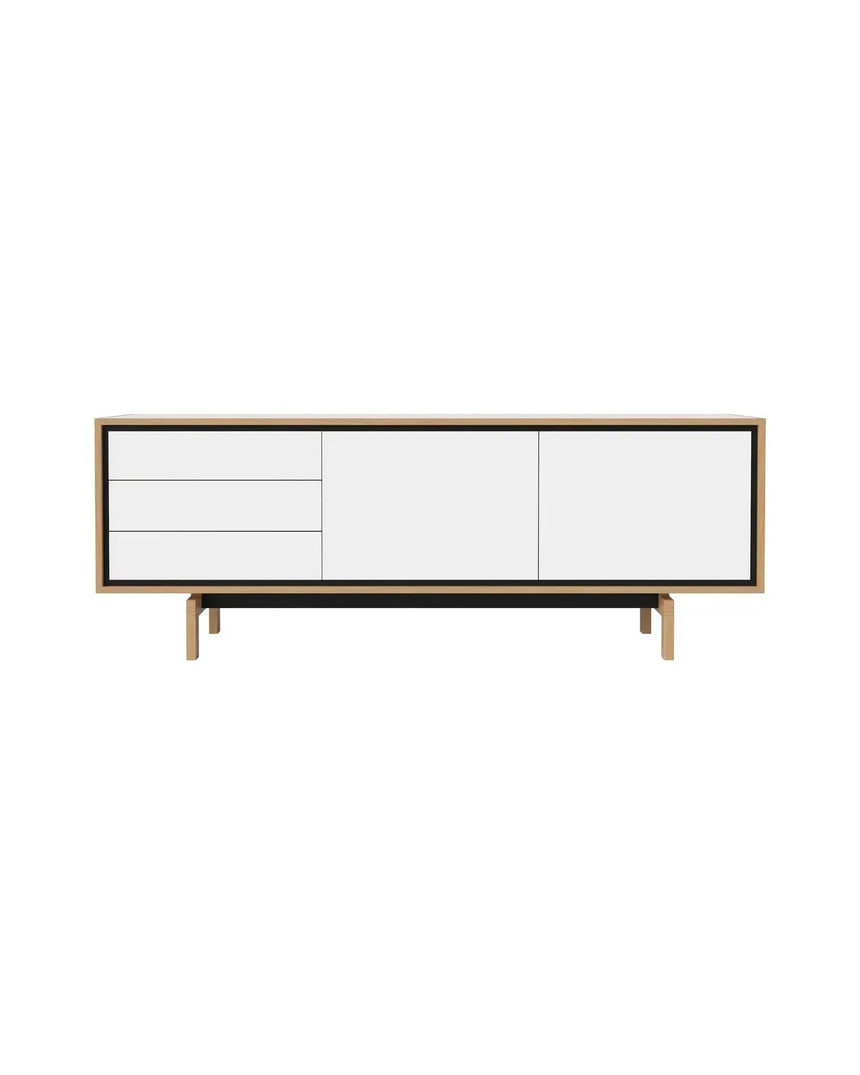 Floow Sideboard aus Eiche, geölt, 202x50 cm