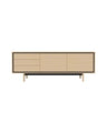 Floow Sideboard aus Eiche, geölt, 202x50 cm