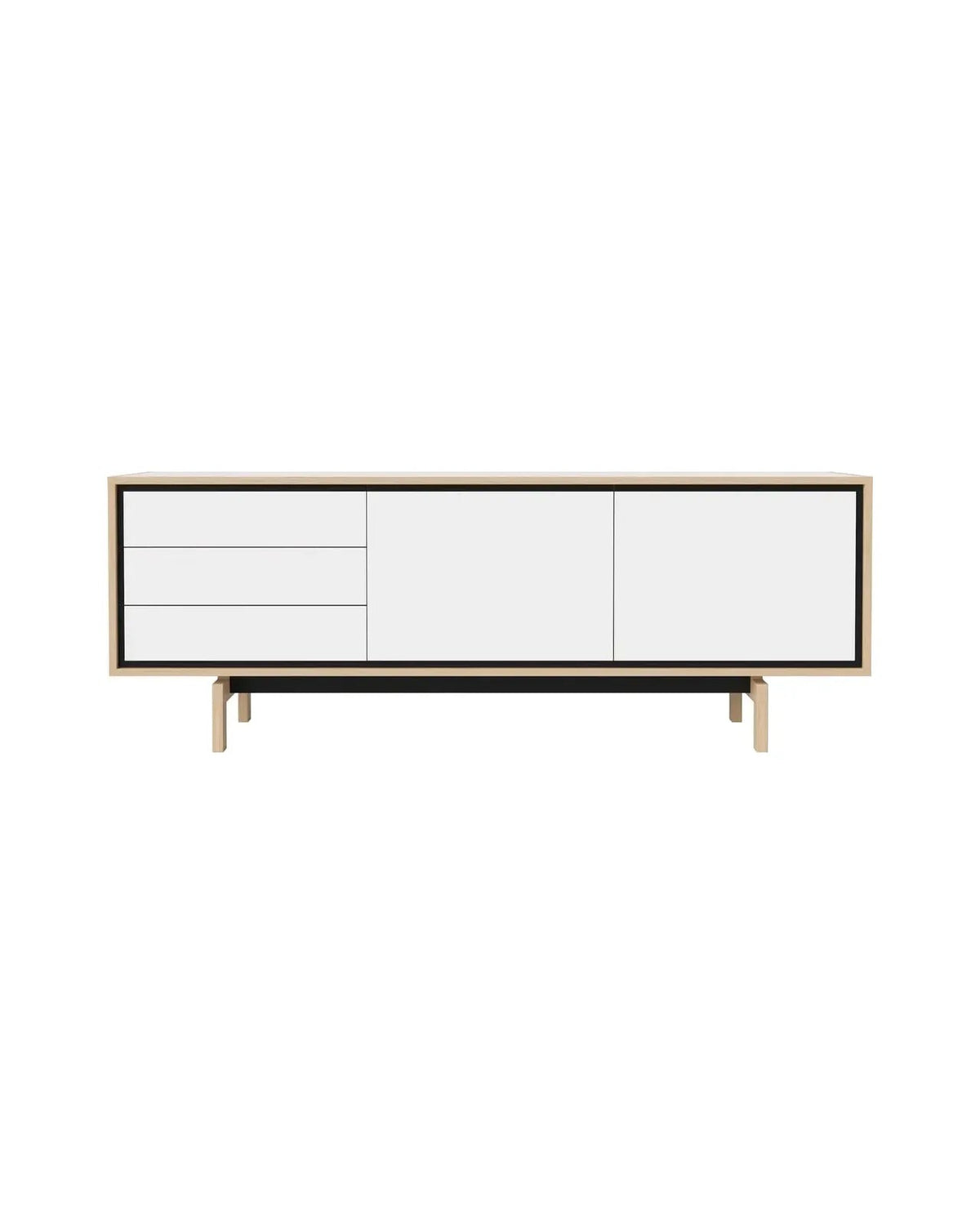 Floow Sideboard aus Eiche, geölt, 202x50 cm