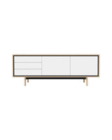 Floow Sideboard aus Eiche, geölt, 202x50 cm