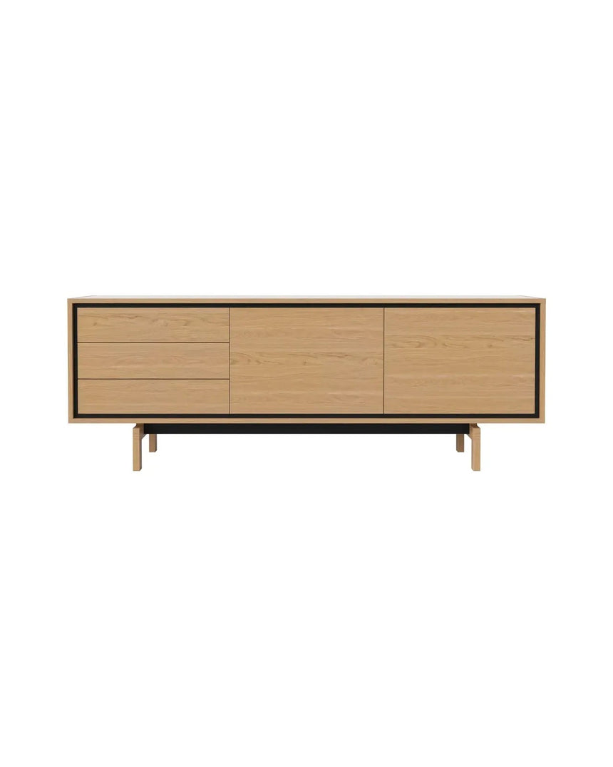 Floow Sideboard aus Eiche, geölt, 202x50 cm