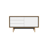Floow Sideboard klein, aus Eiche, geölt, 136x50 cm