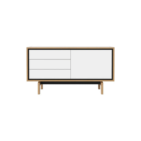 Floow Sideboard klein, aus Eiche, geölt, 136x50 cm - ZEN ZONE Furniture