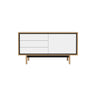 Floow Sideboard klein, aus Eiche, geölt, 136x50 cm