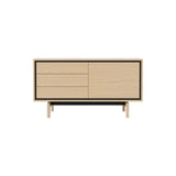 Floow Sideboard klein, aus Eiche, geölt, 136x50 cm