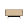 Floow Sideboard klein, aus Eiche, geölt, 136x50 cm