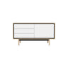 Floow Sideboard klein, aus Eiche, geölt, 136x50 cm