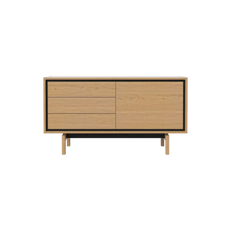 Floow Sideboard klein, aus Eiche, geölt, 136x50 cm - ZEN ZONE Furniture