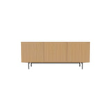 Silent Sideboard, en chêne, huilé, 200x45 cm