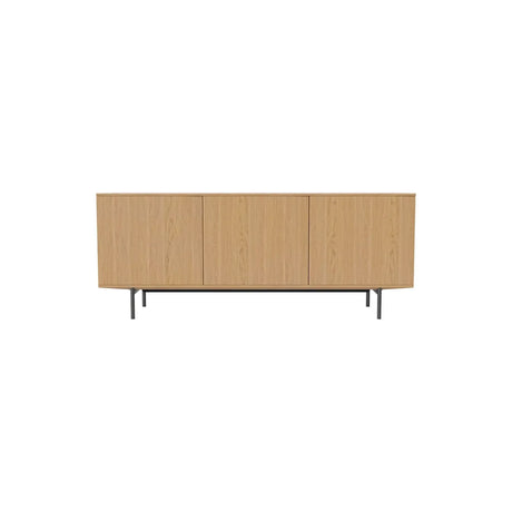 Silent Sideboard, aus Eiche, geölt, 200x45 cm - ZEN ZONE Furniture