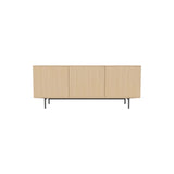 Silent Sideboard, en chêne, huilé, 200x45 cm