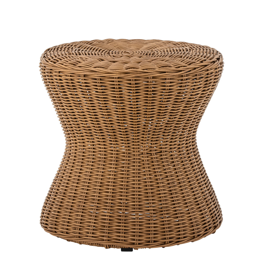 Roccas Couchtisch Gross, Braun, Polyrattan - ZEN ZONE Furniture
