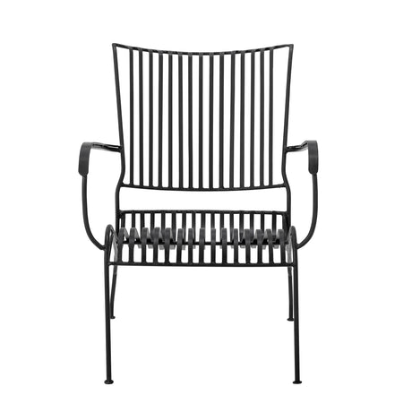 Marley Loungesessel, Schwarz, Metall - ZEN ZONE Furniture