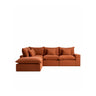 Anarela modular 4-seater corner sofa with removable 100% linen cover, 287 x 307 cm, FSC Mix Credit