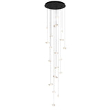 CHRYSTAL Kronleuchter - Rund Lang - ZEN ZONE Furniture