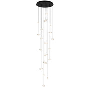 CHRYSTAL Kronleuchter - Rund Lang - ZEN ZONE Furniture