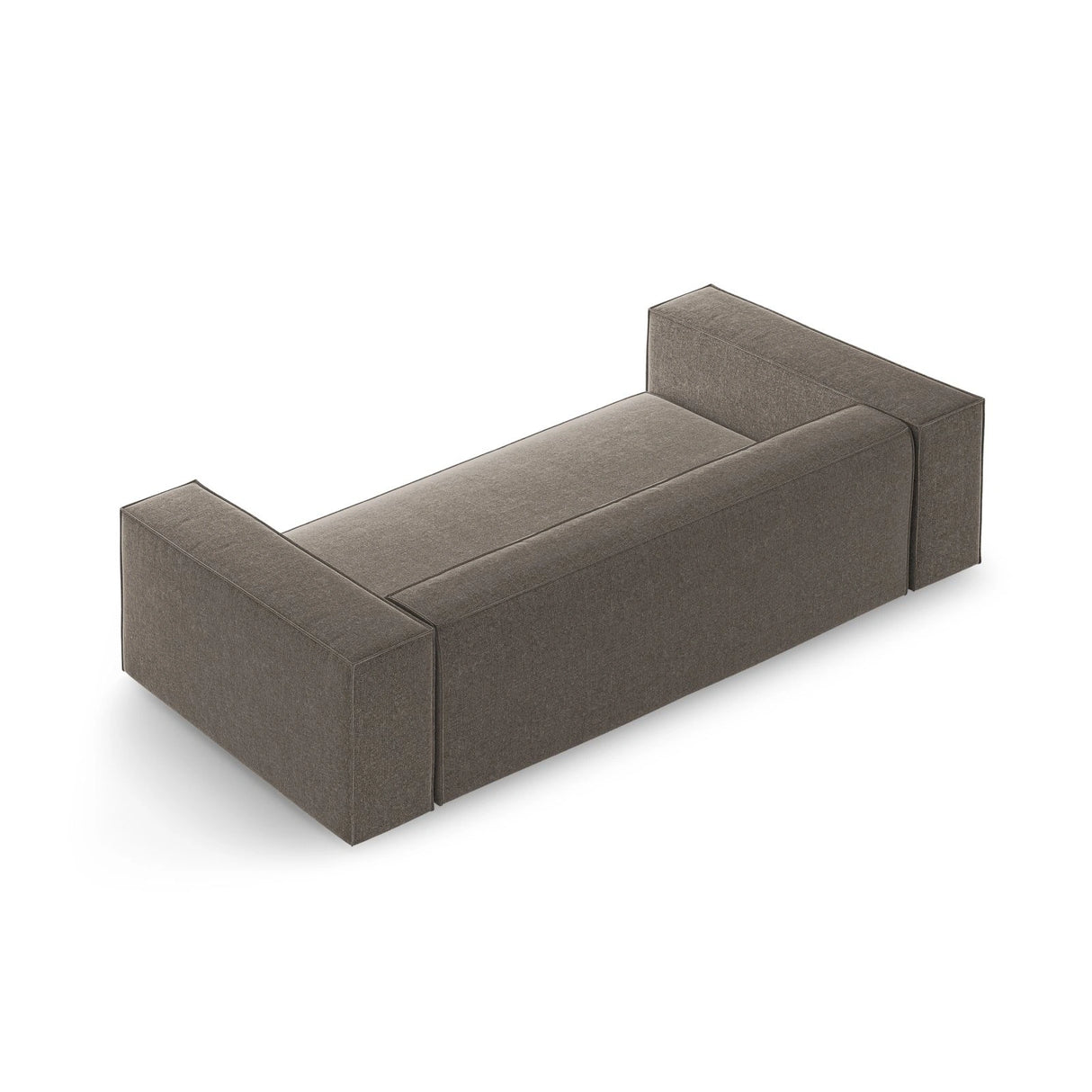 Arendal 2-Sitzer Sofa aus Chenille in Grau (Haga 16), 180x102x70 cm von Cosmopolitan Design – Bild 4