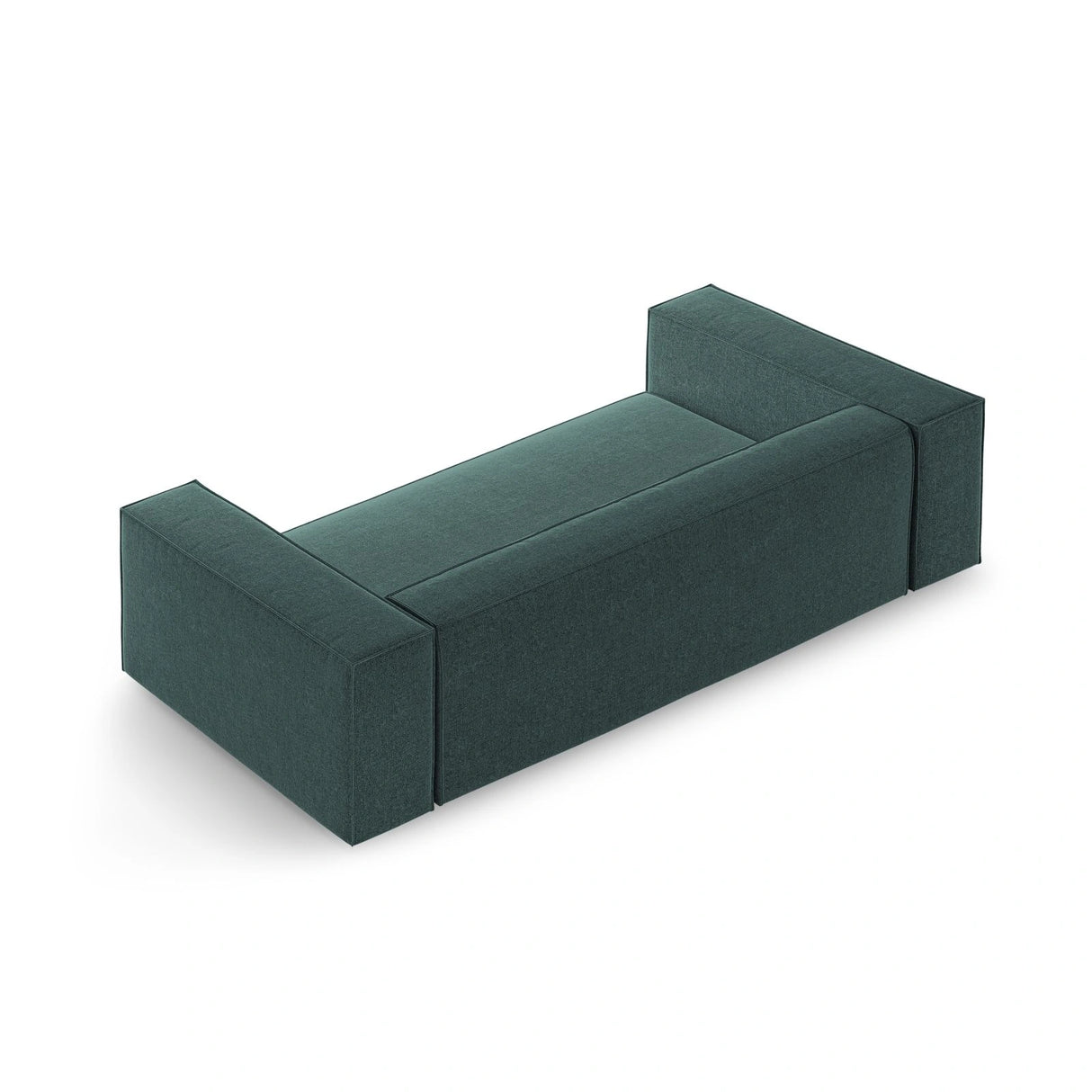 Arendal 2-Sitzer Sofa aus Chenille in Petrol (Haga 78), 180x102x70 cm von Cosmopolitan Design – Bild 4