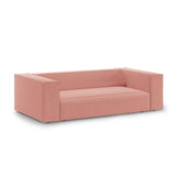 Arendal 2-Sitzer Sofa aus Chenille in Rosa (Haga 52), 180x102x70 cm von Cosmopolitan Design – Bild 3