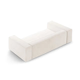 Arendal 2-Sitzer Sofa aus Chenille mit Cordoptik in Elfenbein (Brave Me 1), 180x102x70 cm von Cosmopolitan Design – Bild 4