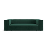 Arendal 2-Sitzer Sofa aus Chenille mit Cordoptik in Flaschengrün (Brave Me 10), 180x102x70 cm von Cosmopolitan Design – Bild 1