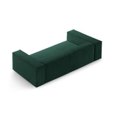 Arendal 2-Sitzer Sofa aus Chenille mit Cordoptik in Flaschengrün (Brave Me 10), 180x102x70 cm von Cosmopolitan Design – Bild 4