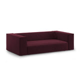 Arendal 2-Sitzer Sofa aus Chenille mit Cordoptik in Rubin (Brave Me 8), 180x102x70 cm von Cosmopolitan Design – Bild 3