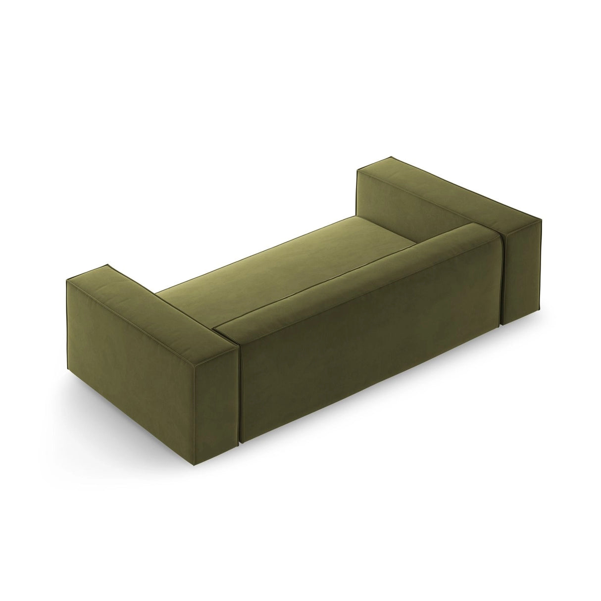 Arendal 2-Sitzer Sofa aus Samt in Hellgrün (Casino Forest), 180x102x70 cm von Cosmopolitan Design – Bild 4