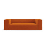 Arendal 2-Sitzer Sofa aus Samt in Terrakotta (Casino Terracota), 180x102x70 cm von Cosmopolitan Design – Bild 1